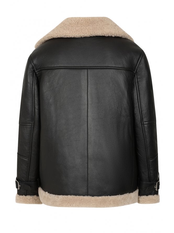 Muubaa Muubaa Amelia Shearling Aviator Jacket
