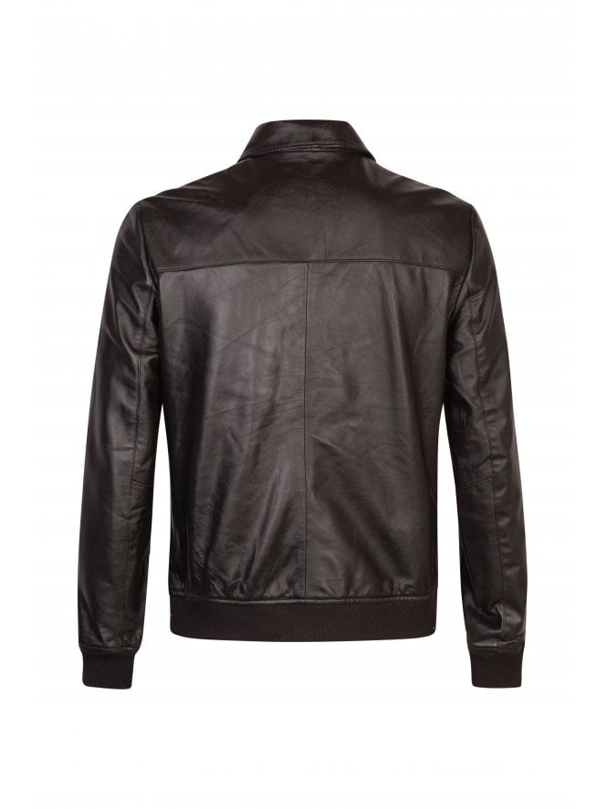 Muubaa Muubaa Apollo Leather Bomber Jacket