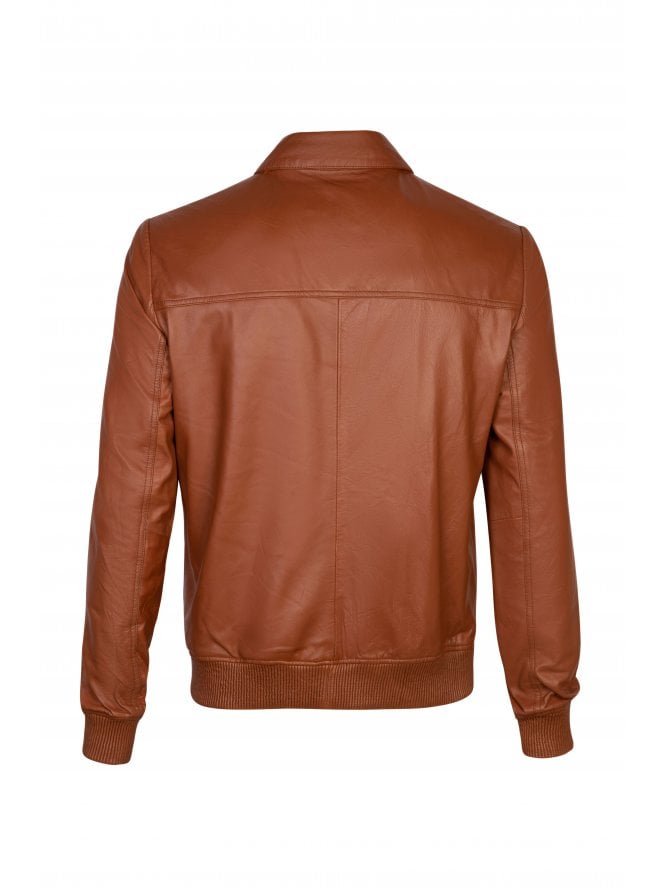 Muubaa Muubaa Artemis Slim Fit Leather Bomber