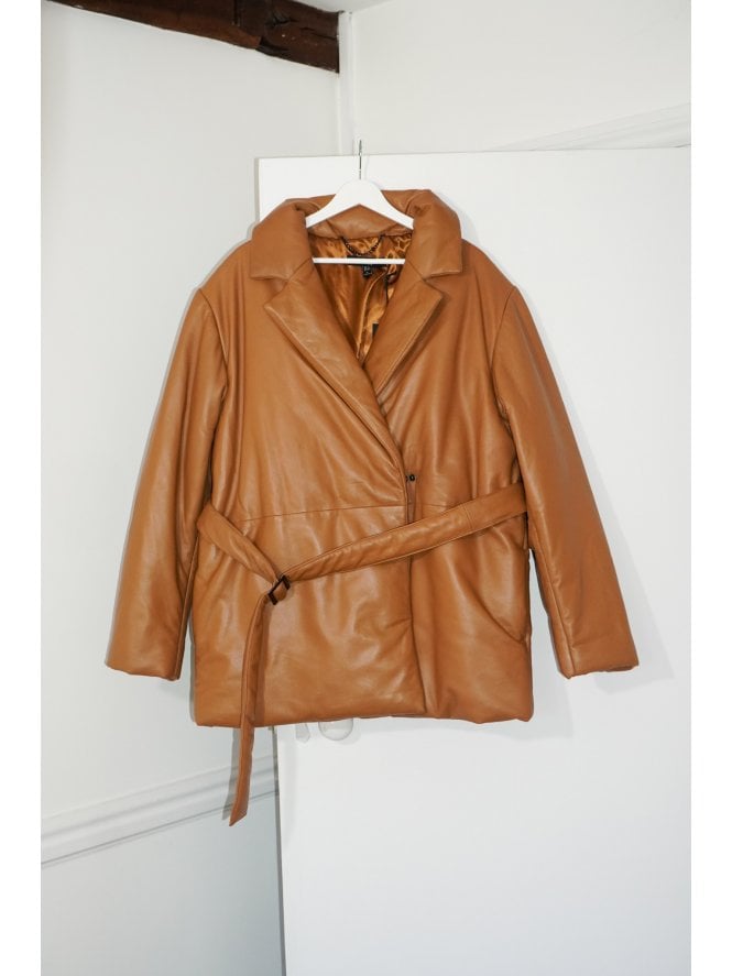 Muubaa Muubaa Blazer With Narrow Tie Belt