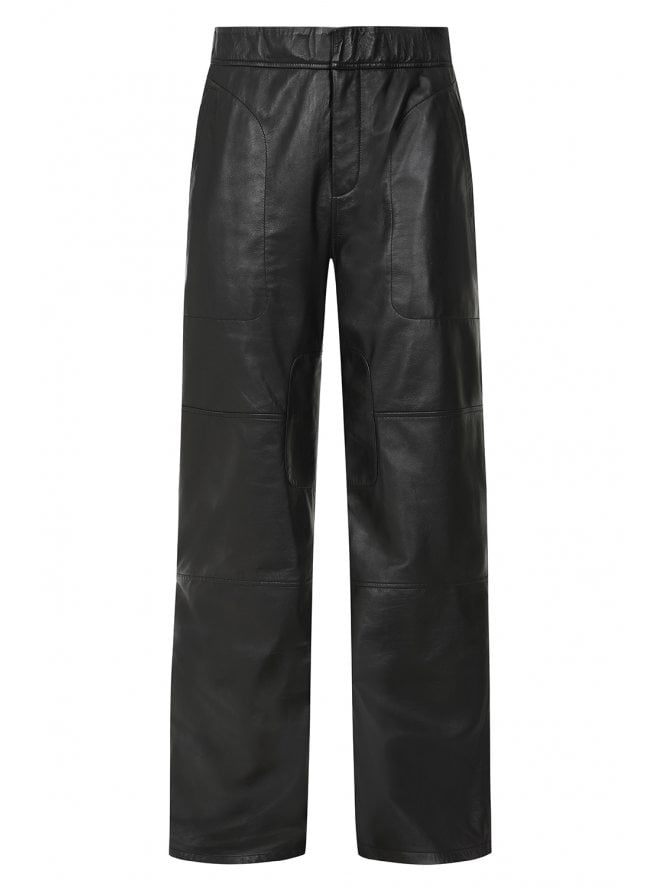 muubaa Muubaa Bob High Rise Baggy Leather Trouser