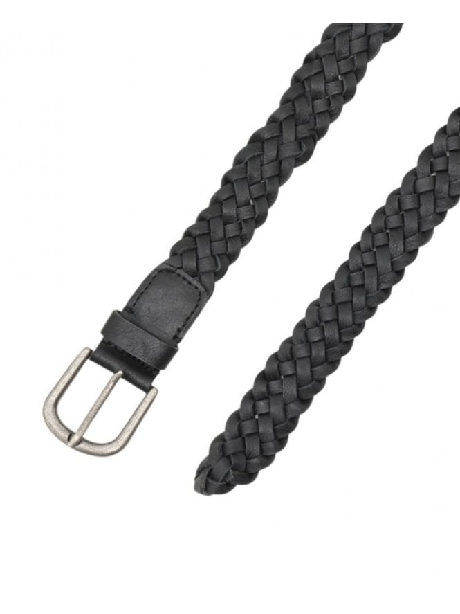 Muubaa Muubaa Chunky Woven Belt Silver