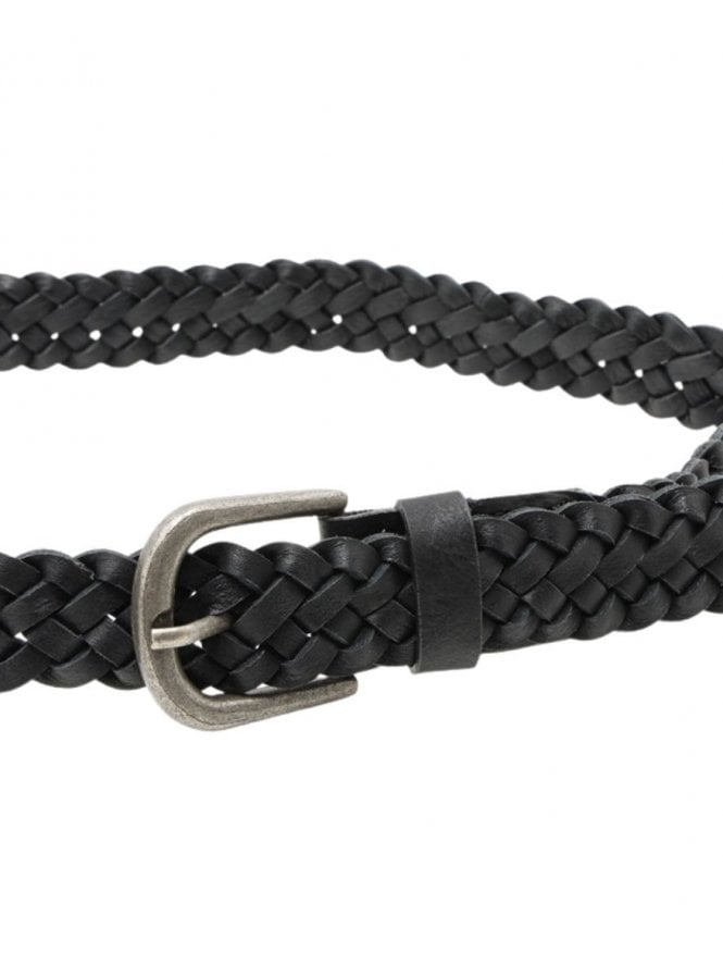 Muubaa Muubaa Chunky Woven Belt Silver