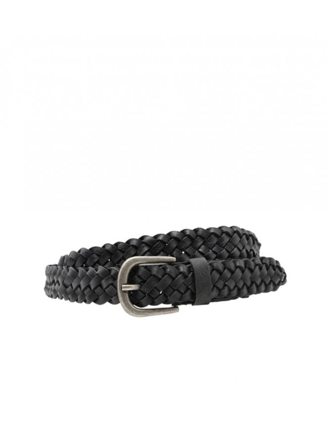 muubaa Muubaa Chunky Woven Belt Silver