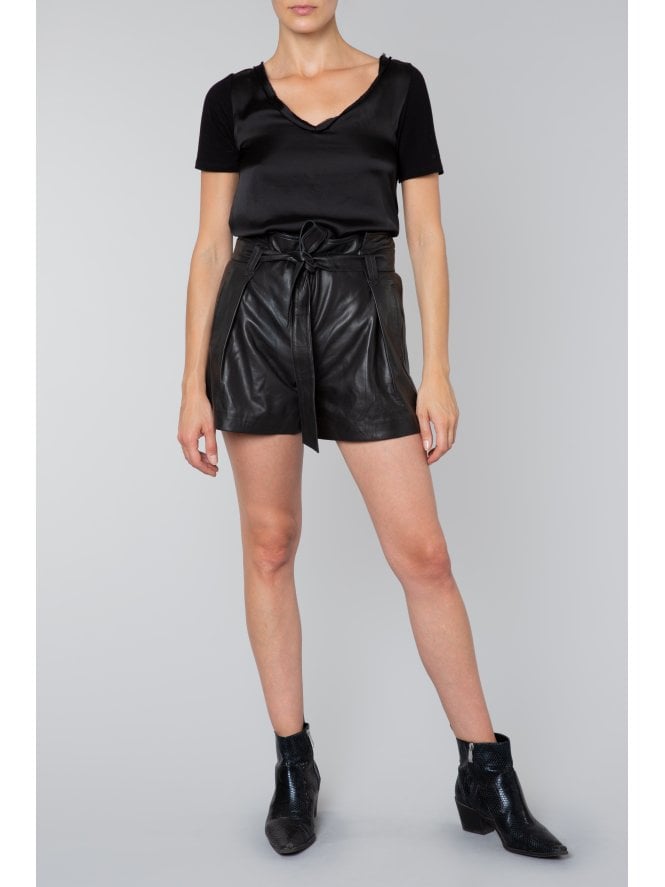 Muubaa Muubaa Donan Paperbag Waist Shorts