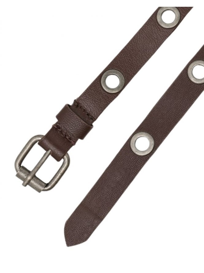 Muubaa Muubaa Eyelet Belt Ant. Silver