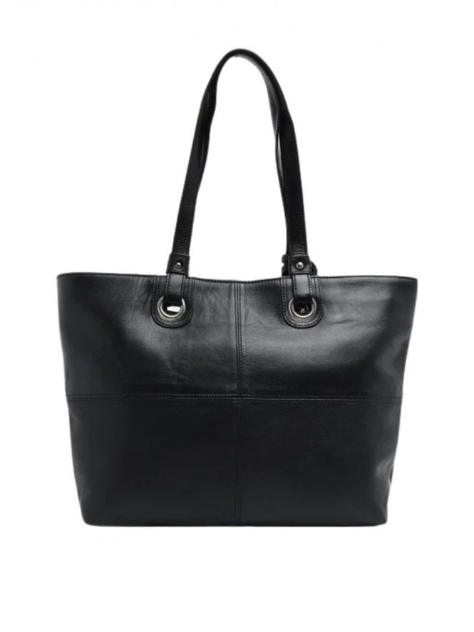 Muubaa Muubaa Eyelet Detail Large Leather Tote