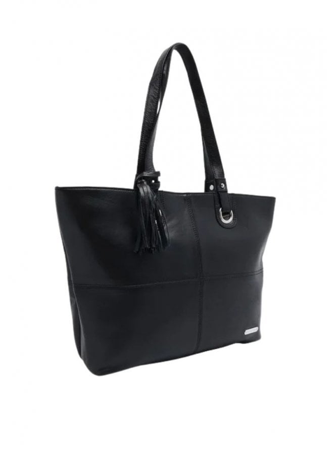muubaa Muubaa Eyelet Detail Large Leather Tote