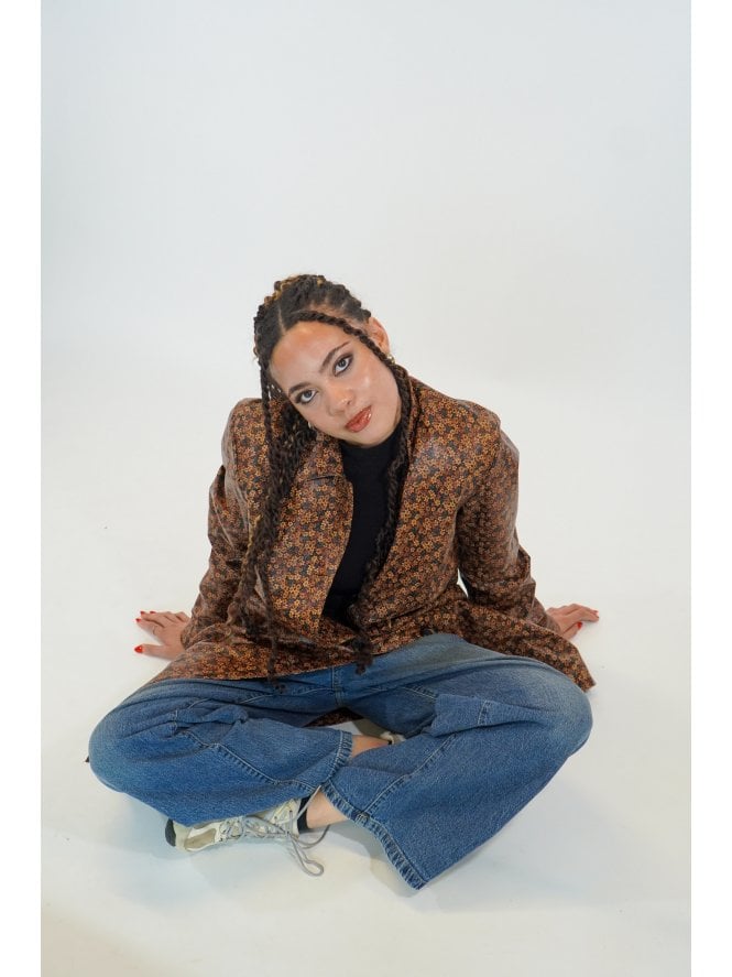 Muubaa Muubaa Floral Trench Coat