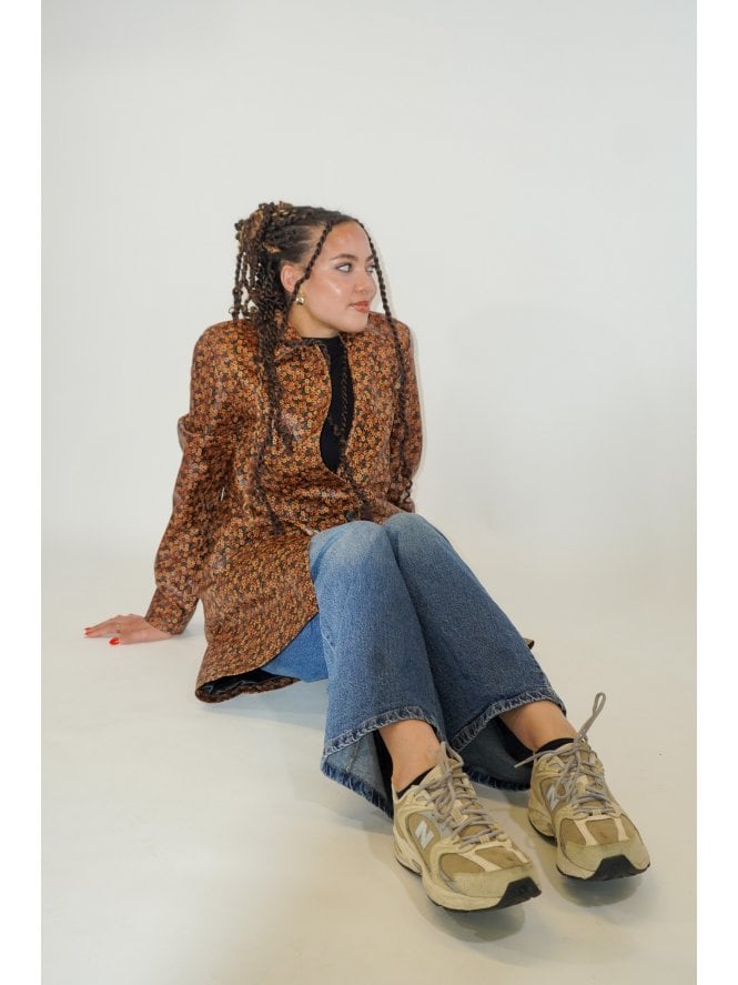 Muubaa Muubaa Floral Trench Coat