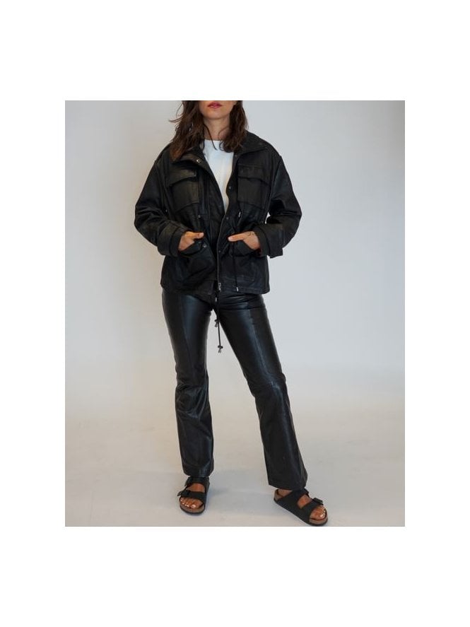 muubaa Muubaa Funnel Neck Drawstring Jacket