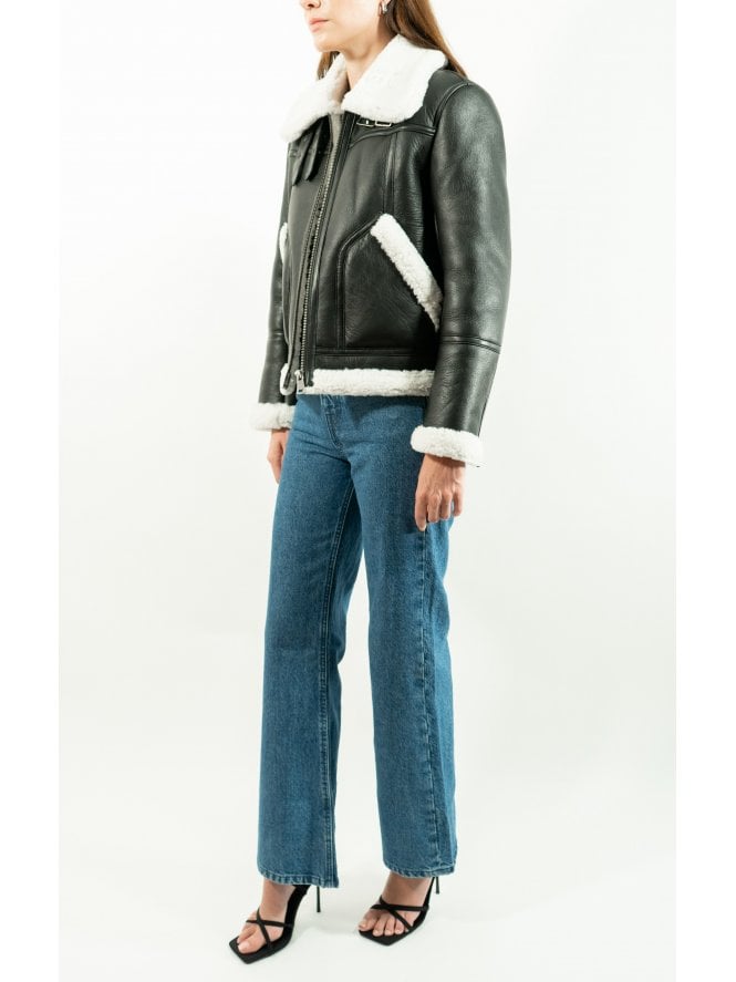 Muubaa Muubaa Greta Shearling Bomber