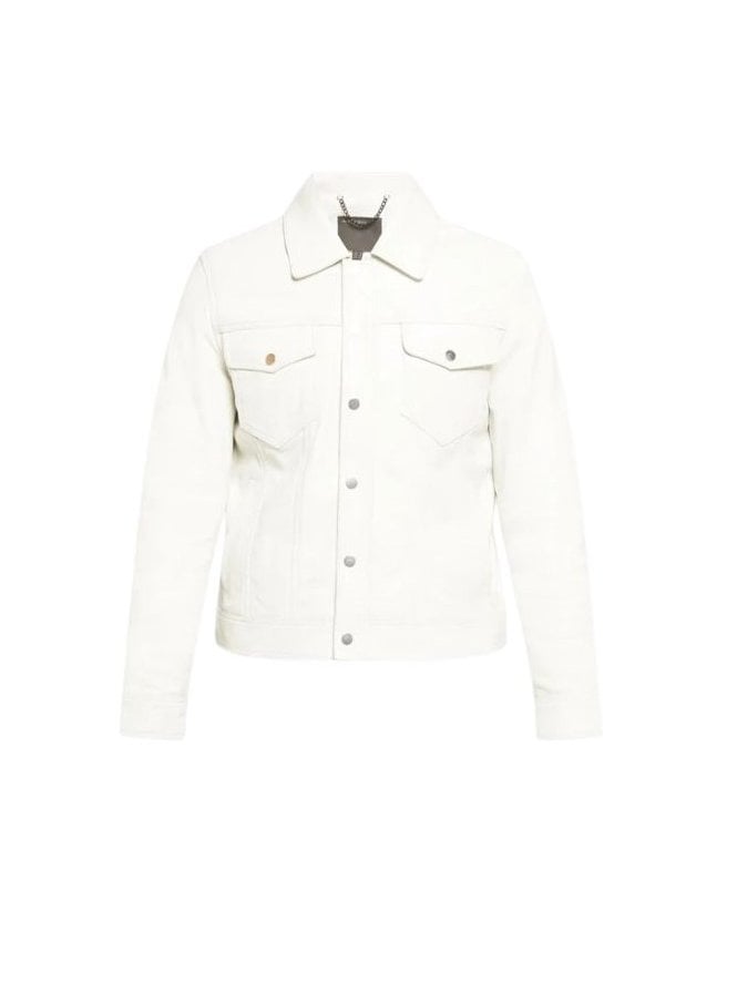 muubaa Muubaa Harry Leather Boxy Fit Trucker