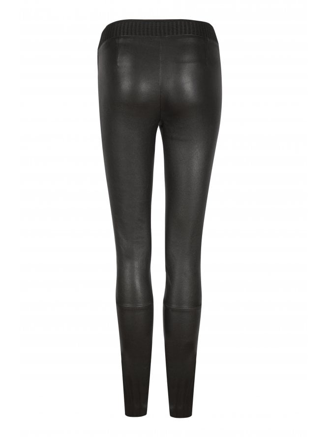 Muubaa Muubaa LC Black Leather Leggings