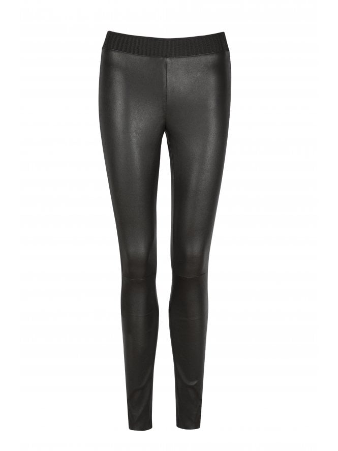 muubaa Muubaa LC Black Leather Leggings