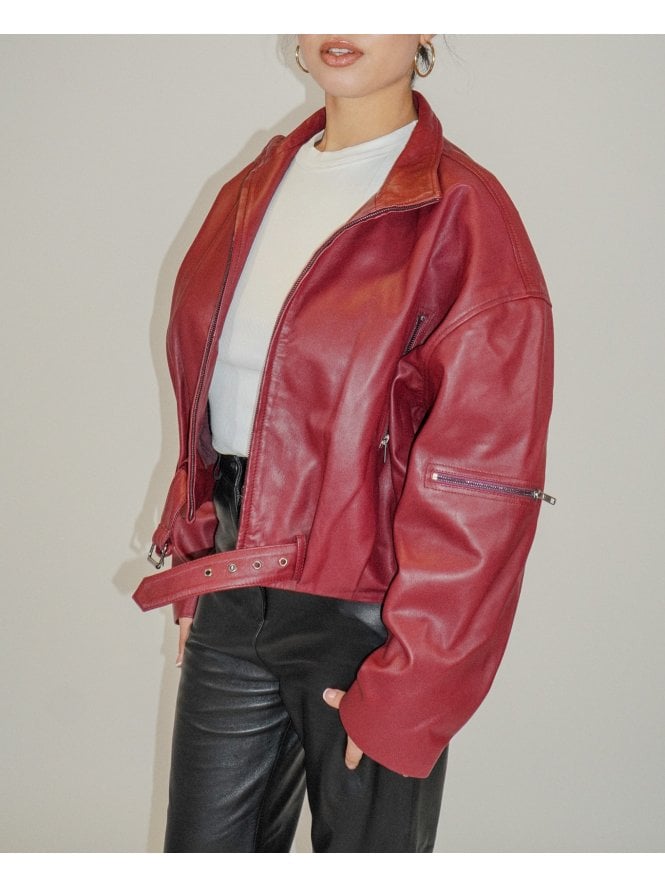 Muubaa Muubaa Leather Biker Jacket