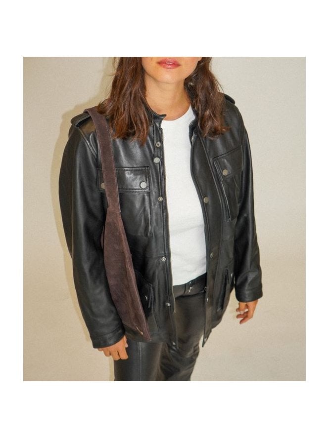 muubaa Muubaa Leather Biker Jacket