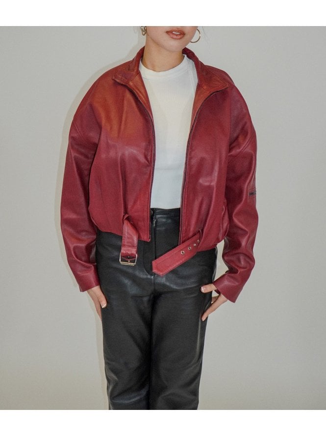 muubaa Muubaa Leather Biker Jacket