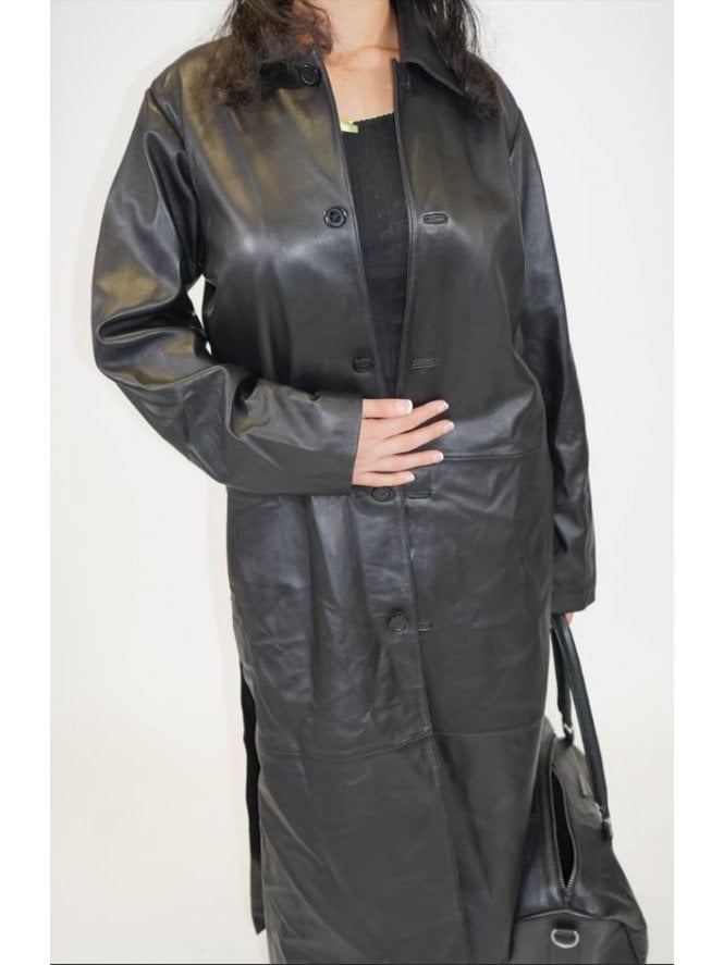 Muubaa Muubaa Leather Coat