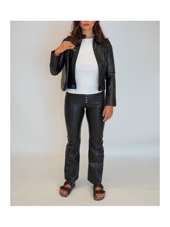 muubaa Muubaa Leather Trousers