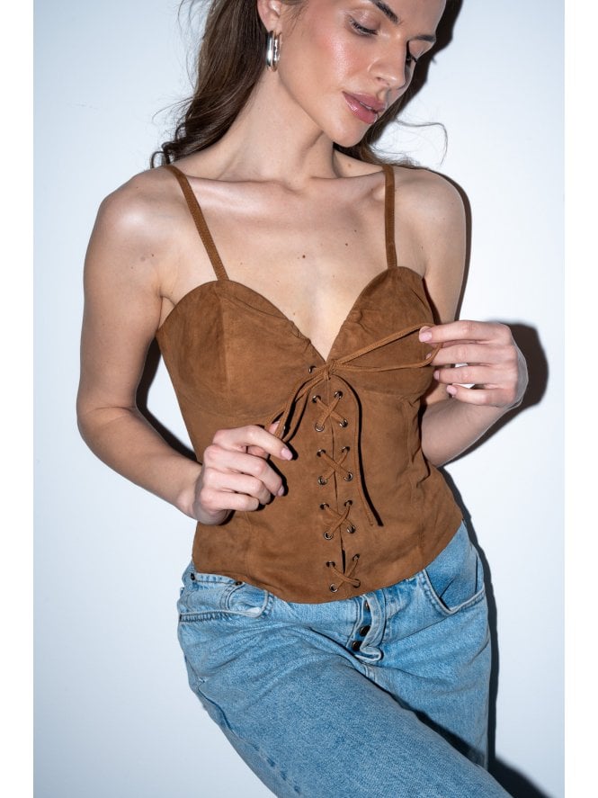 muubaa Muubaa Maria Sueded Top