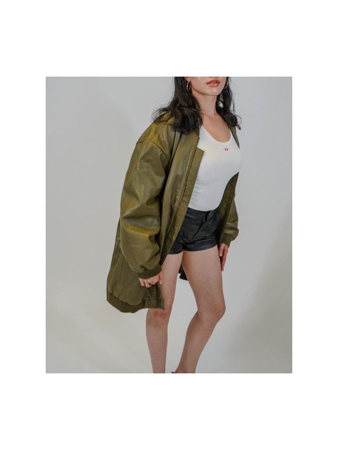Muubaa Muubaa Oversized Leather Aviator