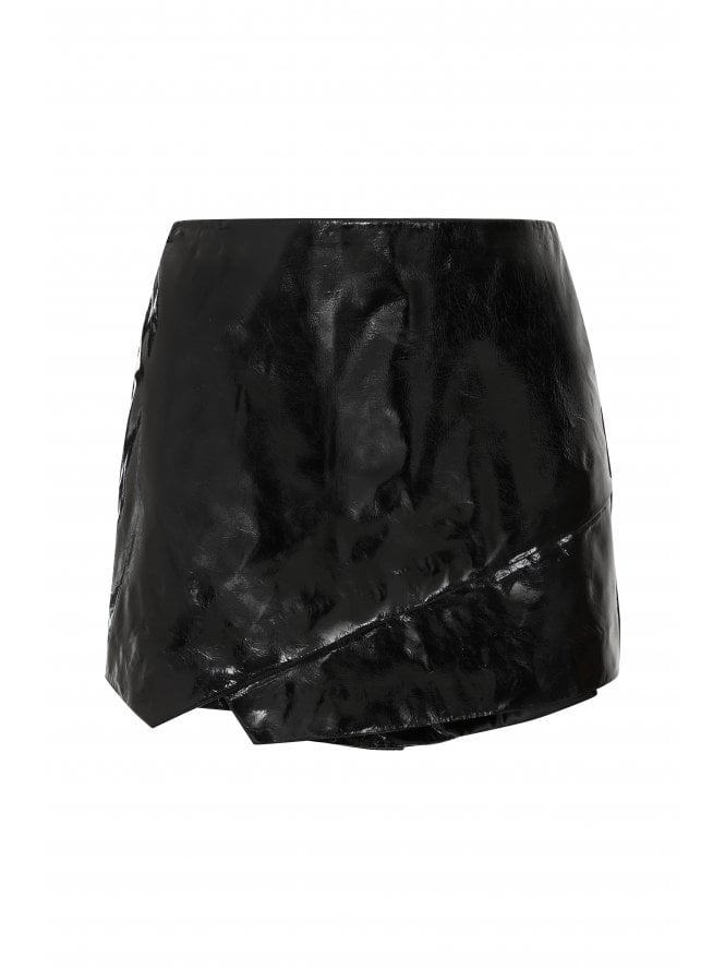 muubaa Muubaa Patent Leather Skorts