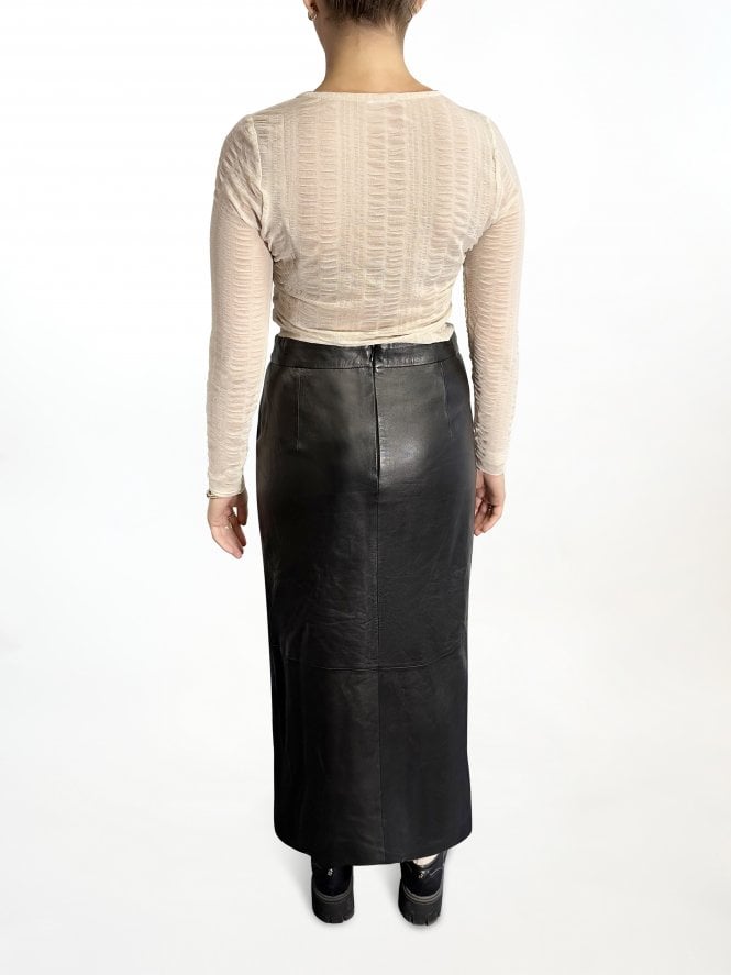 Muubaa Muubaa Pencil Skirt With Full Length Zip