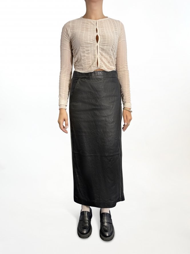 muubaa Muubaa Pencil Skirt With Full Length Zip