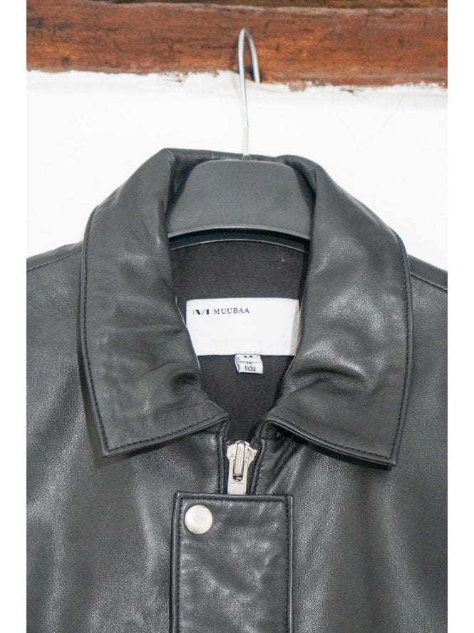 Muubaa Muubaa Press Stud Harrington Jacket