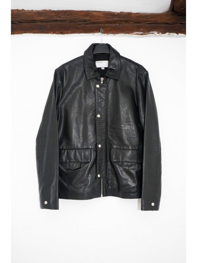 muubaa Muubaa Press Stud Harrington Jacket