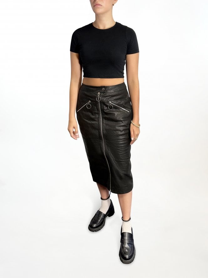 Muubaa Muubaa Rita Skirt With Full Length Zip