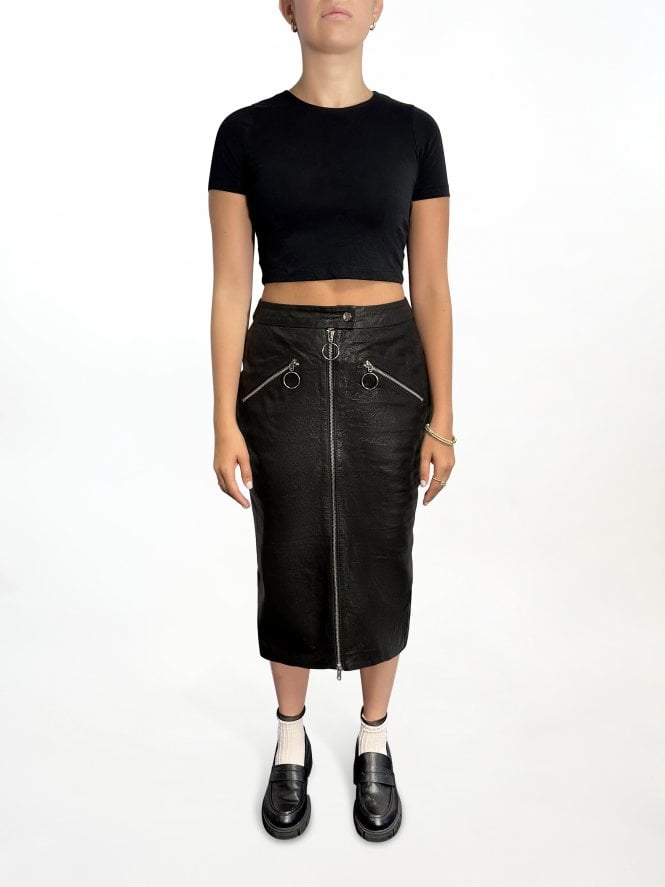 muubaa Muubaa Rita Skirt With Full Length Zip