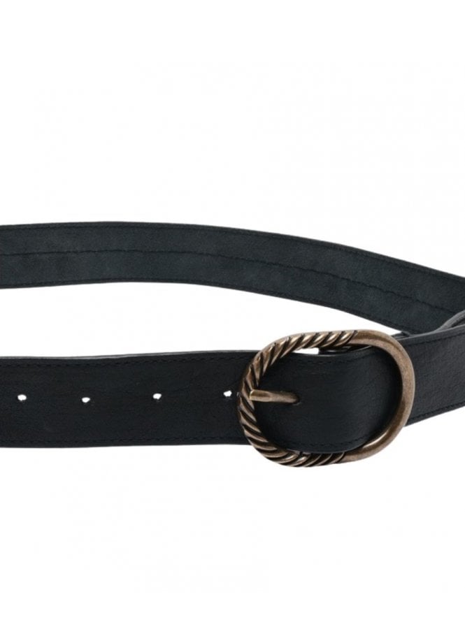 Muubaa Muubaa Round Buckle Gemstone Belt