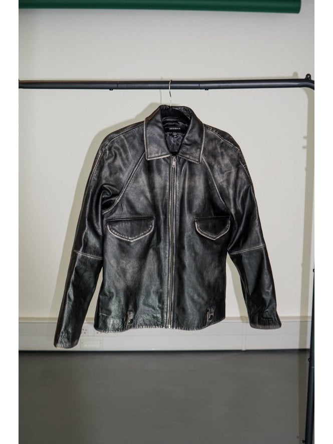 Muubaa Muubaa Sarah Zipped Leather Jacket
