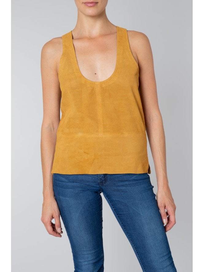 muubaa Muubaa Skye Perf Suede Vest