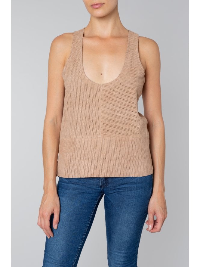 muubaa Muubaa Skye Perf Suede Vest