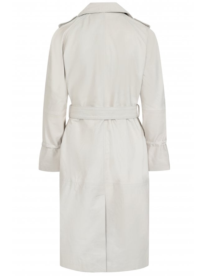 Muubaa Muubaa Sophie Leather Trench Coat