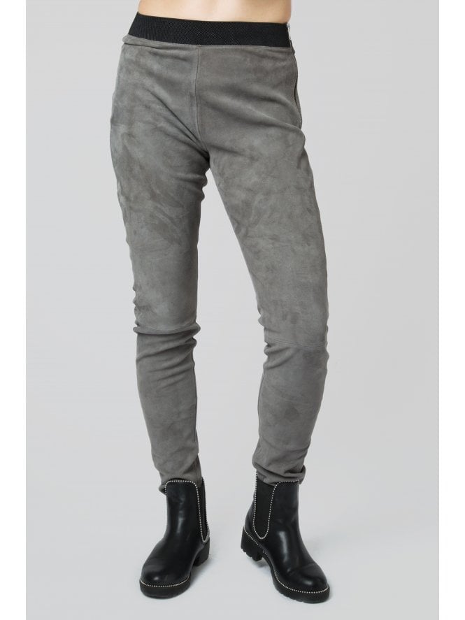 Muubaa Muubaa Stretch Suede Leggings