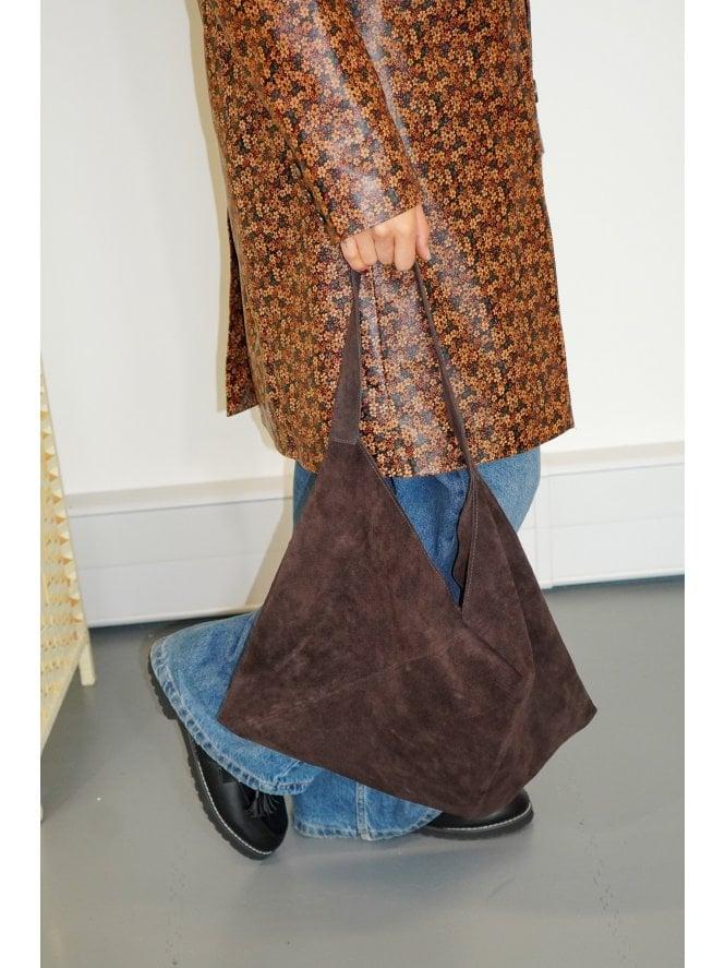 Muubaa Muubaa Supersoft Suede Slouch Tote