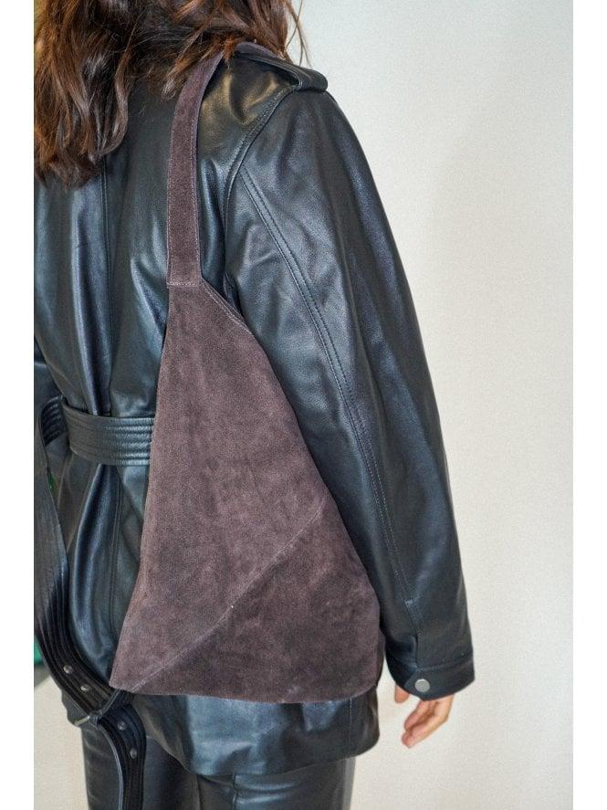 Muubaa Muubaa Supersoft Suede Slouch Tote