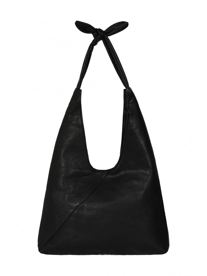 Muubaa Muubaa Tie Top Leather Bag