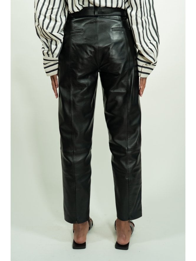 Muubaa Muubaa Twin Buckle Tapered Trousers