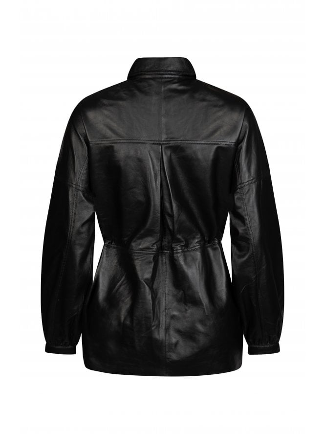 Muubaa Muubaa Waist Elastic Long Sleeve Shirt