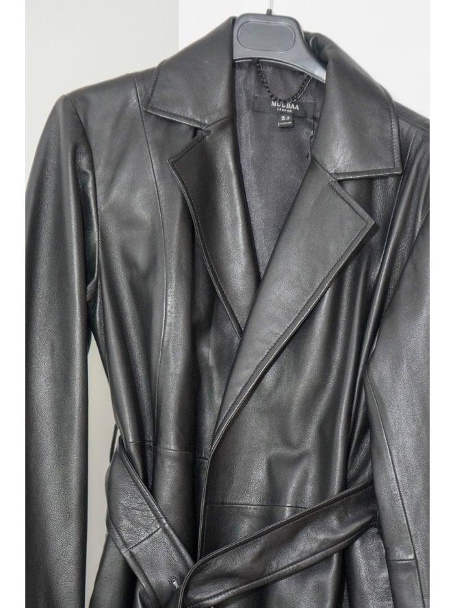 Muubaa Muubaa Wrap Front Blazer With Tie Belt