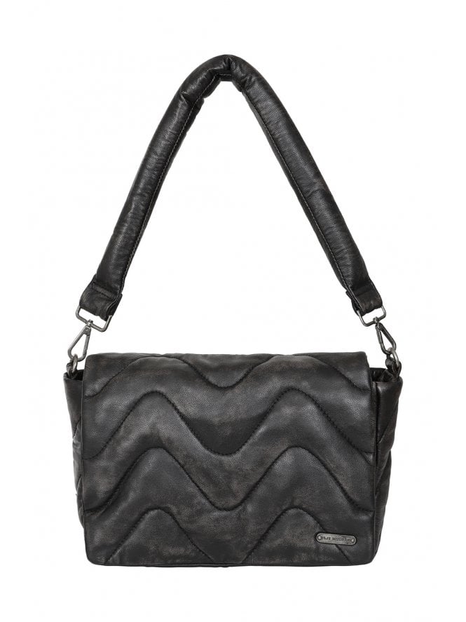 Muubaa Muubaa Zig Zag Quilted Shoulder Bag