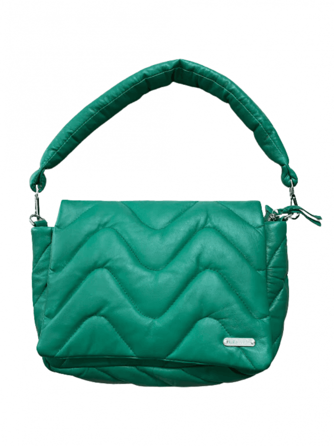 Muubaa Muubaa Zig Zag Quilted Shouler Bag