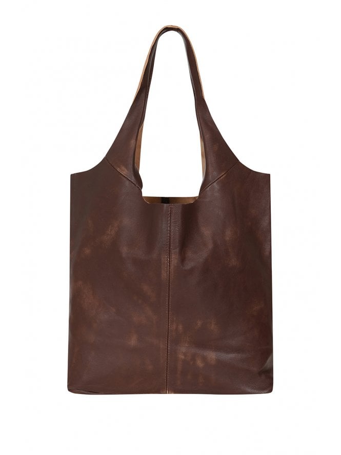 Muubaa Muubaa Soft Tote Unlined Leather/Suede Finish