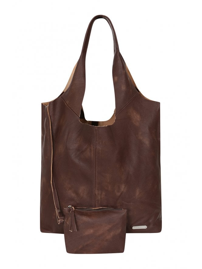 muubaa Muubaa Soft Tote Unlined Leather/Suede Finish