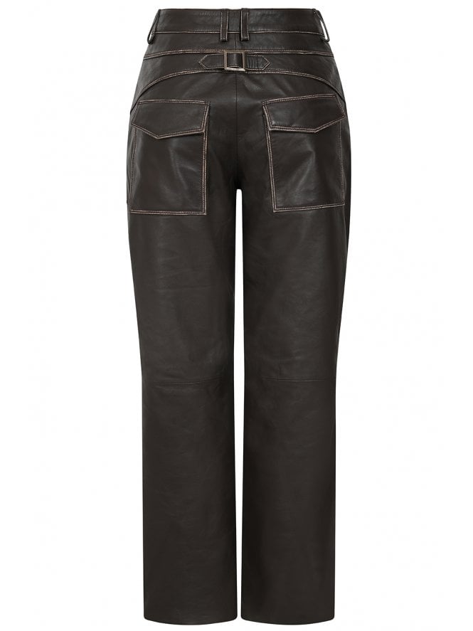 Muubaa Zelda Vintage Finish Workwear Trousers